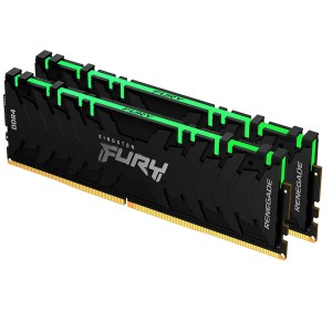 Kingston 16GB (2x8GB ) Fury Renegade RGB 3200MHZ DDR4 Dual Kit CL16 PC RAM